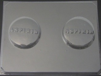 3521 Large Aspirin Pill Chocolate Candy Mold